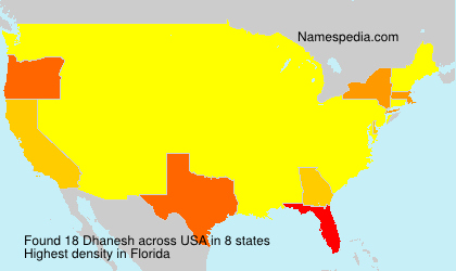 Surname Dhanesh in USA Surname Dhanesh in USA