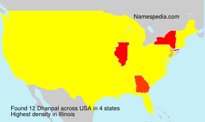 Surname Dhanpal in USA Surname Dhanpal in USA