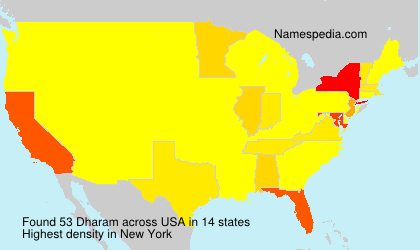 Surname Dharam in USA Surname Dharam in USA