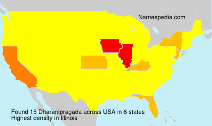 Surname Dharanipragada in USA Surname Dharanipragada in USA