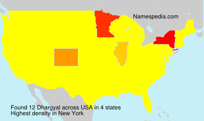 Surname Dhargyal in USA Surname Dhargyal in USA