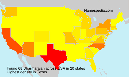 Surname Dharmarajan in USA Surname Dharmarajan in USA