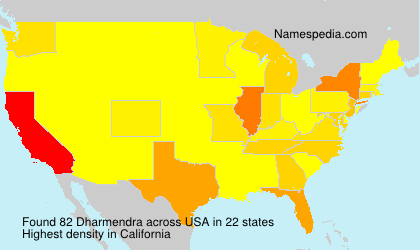 Surname Dharmendra in USA Surname Dharmendra in USA