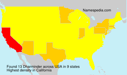 Surname Dharminder in USA Surname Dharminder in USA