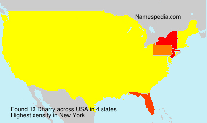 Surname Dharry in USA Surname Dharry in USA