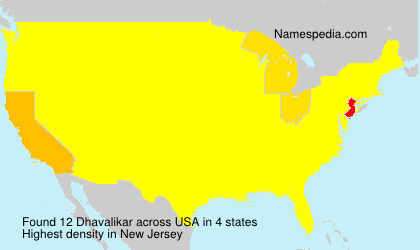 Surname Dhavalikar in USA Surname Dhavalikar in USA