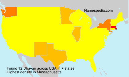 Surname Dhavan in USA Surname Dhavan in USA