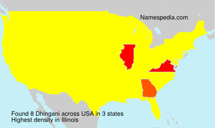 Surname Dhingani in USA Surname Dhingani in USA