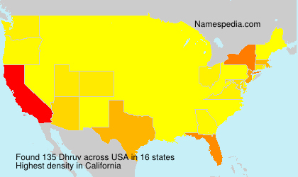 Surname Dhruv in USA Surname Dhruv in USA