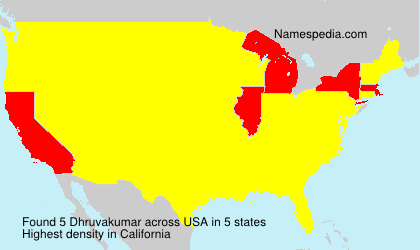 Surname Dhruvakumar in USA Surname Dhruvakumar in USA