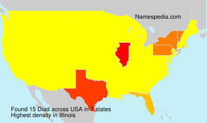 Surname Diad in USA Surname Diad in USA