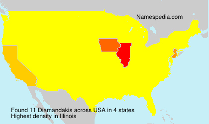 Surname Diamandakis in USA Surname Diamandakis in USA