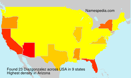 Surname Diazgonzalez in USA Surname Diazgonzalez in USA