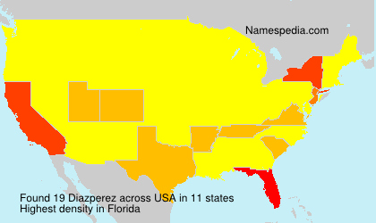 Surname Diazperez in USA Surname Diazperez in USA