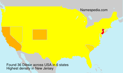 Surname Dibsie in USA Surname Dibsie in USA