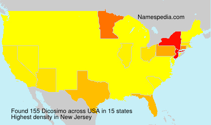 Surname Dicosimo in USA Surname Dicosimo in USA