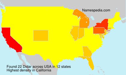 Surname Didar in USA Surname Didar in USA