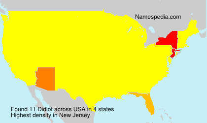 Surname Didiot in USA Surname Didiot in USA