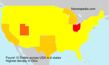Surname Dieble in USA Surname Dieble in USA