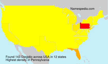 Surname Diegidio in USA Surname Diegidio in USA