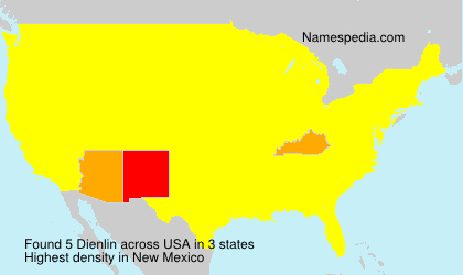 Surname Dienlin in USA Surname Dienlin in USA