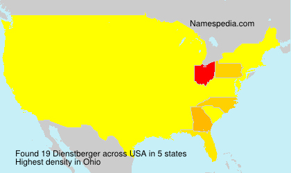 Surname Dienstberger in USA Surname Dienstberger in USA