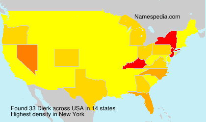 Surname Dierk in USA Surname Dierk in USA