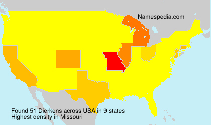 Surname Dierkens in USA Surname Dierkens in USA