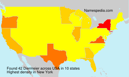 Surname Diermeier in USA Surname Diermeier in USA
