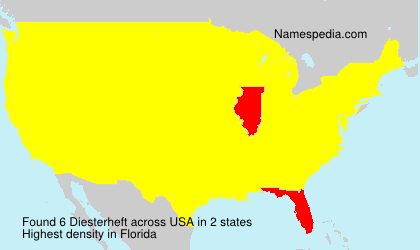 Surname Diesterheft in USA Surname Diesterheft in USA