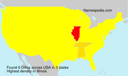 Surname Diffay in USA Surname Diffay in USA