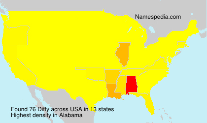 Surname Diffy in USA Surname Diffy in USA