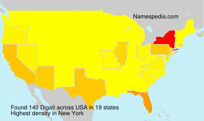 Surname Digati in USA Surname Digati in USA