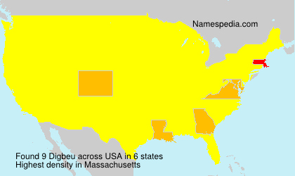 Surname Digbeu in USA Surname Digbeu in USA