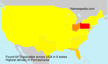 Surname Digiacobbe in USA Surname Digiacobbe in USA
