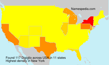 Surname Digiglio in USA Surname Digiglio in USA
