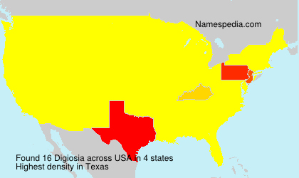 Surname Digiosia in USA Surname Digiosia in USA