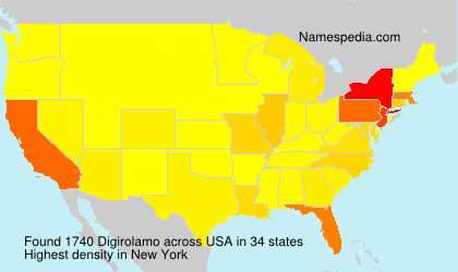 Surname Digirolamo in USA Surname Digirolamo in USA