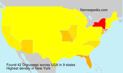 Surname Digiuseppi in USA Surname Digiuseppi in USA