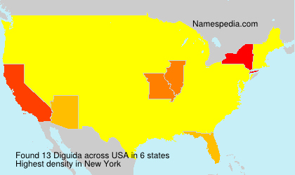 Surname Diguida in USA Surname Diguida in USA