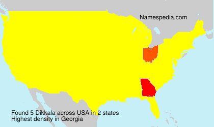Surname Dikkala in USA Surname Dikkala in USA