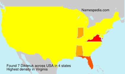 Surname Dikteruk in USA Surname Dikteruk in USA