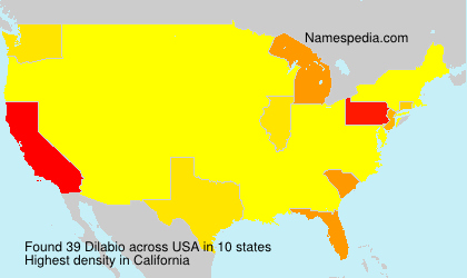 Surname Dilabio in USA Surname Dilabio in USA