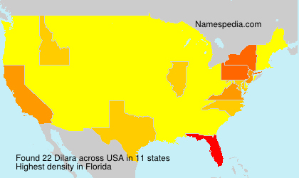 Surname Dilara in USA Surname Dilara in USA