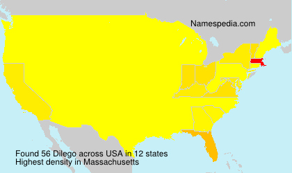 Surname Dilego in USA