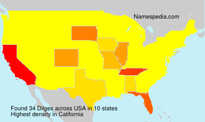 Surname Dilges in USA Surname Dilges in USA
