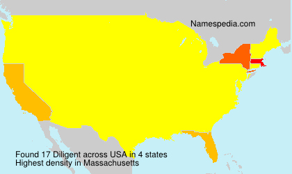 Surname Diligent in USA Surname Diligent in USA