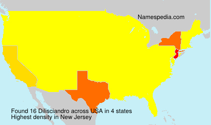 Surname Dilisciandro in USA Surname Dilisciandro in USA
