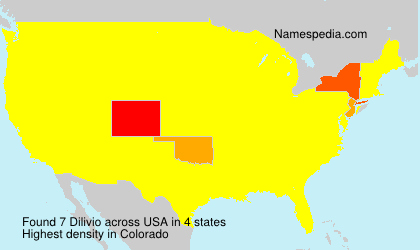 Surname Dilivio in USA