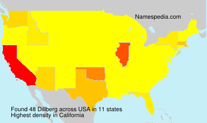 Surname Dillberg in USA Surname Dillberg in USA